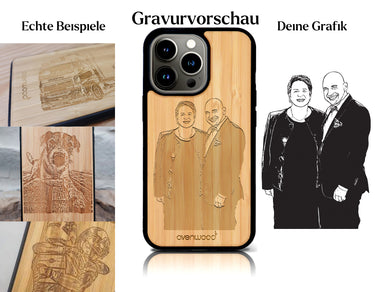 INDIVIDUEL iPhone 14 Pro Max bambou plastique